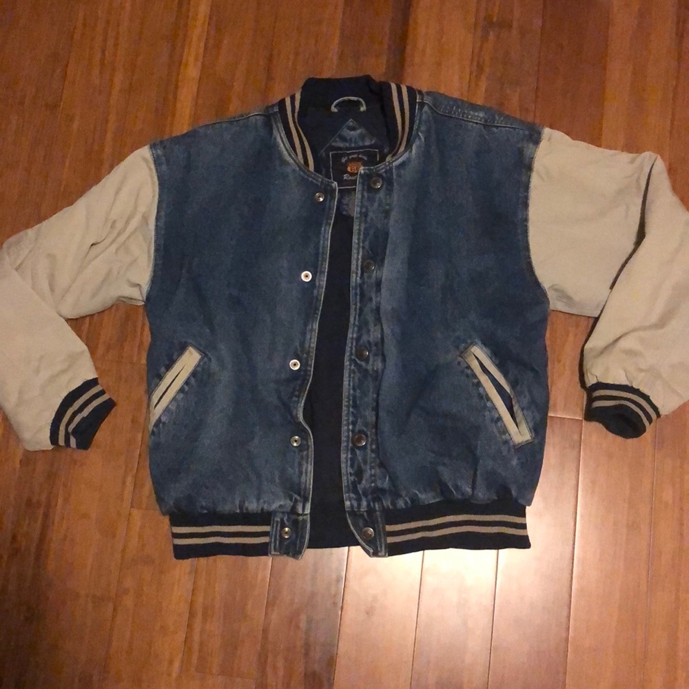 Route 66 Demin/Off-White Denim Jacket